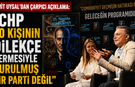 Ümit Uysal'dan çarpıcı açıklama: "CHP 30 kişinin dilekçe vermesiyle kurulmuş bir parti değil"