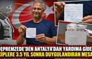 Depremzede'den Antalya'dan yardıma giden ekiplere 3.5 yıl sonra duygulandıran mesaj!