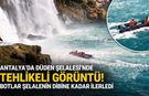 Antalya Düden Şelalesi’nde tehlikeli görüntü! Botlar şelalenin dibine kadar ilerledi