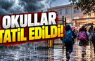 Okullar tatil edildi! Eğitime bir gün ara verildi
