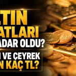 Altın fiyatları ne kadar oldu? Gram ve çeyrek altın kaç TL?