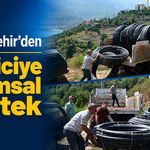 Antalya Büyükşehir'den üreticiye tarımsal destek