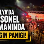 Antalya'da personel lojmanında yangın paniği!