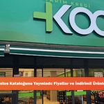 KOOP 31 Ağustos Kataloğunu Yayınladı: Fiyatlar ve İndirimli Ürünler Gündemde