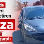 Antalya'da yürekleri ağza getiren kaza: Otomobil yayaya çarptı