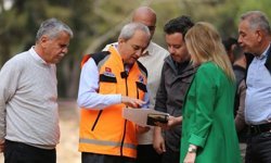 Başkan Kocagöz, dere ıslah çalışmalarını yerinde inceledi