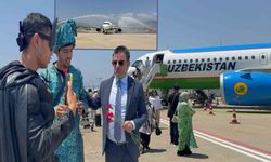 Gazipaşa-Alanya Havalimanı’na Özbekistan’dan ilk uçuş gerçekleşti