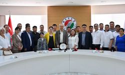 Moğol heyeti Başkan Kocagöz’ü ziyaret etti