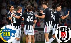 Kartal ilk hazırlık maçında galip! St. Pölten 0 - Beşiktaş 2
