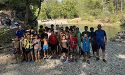 Minik sporcular doğayla buluştu