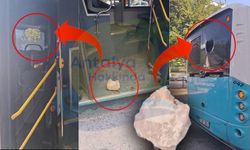 Antalya’da halk otobüsüne taşlı saldırı! Genç yolcu yaralandı