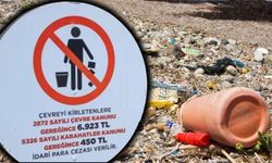 Antalya'da çevreyi kirletenlere af yok! 6 bin 923 lira para cezası kesilecek!