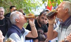 Böyle yarışma görülmedi! 2 dakikada 1 kilo bal yedi!