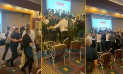 Antalya'da TÜRSAB seçimlerinde kavga çıktı! Yaralılar var