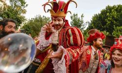 Kaleiçi renkli sahnelere tanıklık etti