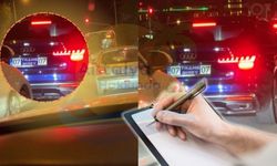 Antalya'da “07 TRANSBİREY 07” plakası sahte çıktı! Sürücüye ceza yağdı! 