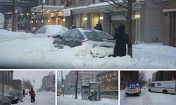 Amerika'yı kar fırtınası vurdu! New york'ta 5 kişi donarak öldü