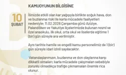 Erzurum’da okullara kar tatili 