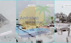 Antalya’da kış tatilcilerine müjde: Saklıkent’te kar yağışı başladı