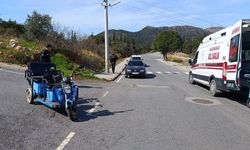 Gazipaşa'da elektrikli bisiklet kazası: 2 yaralı