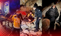 Antalya'da korku dolu anlar: Metrelerce yüksekten düştü