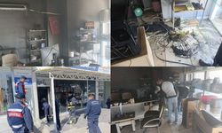 Antalya'da işyeri yangını panik yarattı!