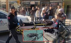 Antalya'da 100 metre arayla motosikletlileri yola savuran iki kaza: 1 yaralı