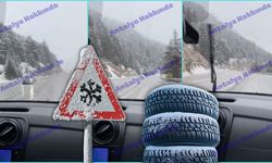 Antalya-Konya yolunda kar etkili oldu!