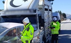 Burdur'da denetimlerde 119 sürücüye ceza, 61 araca men!