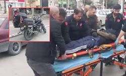 Burdur'da motosiklet sürücüsü yaralandı!