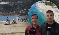 Alanya'da bayram öncesi sıcaklık 20 dereceyi buldu