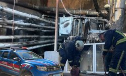 Antalya'da otelde korkutan yangın: Kazan dairesi küle döndü