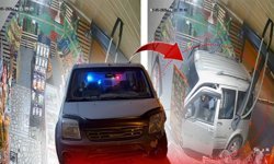 Antalya'da ehliyetsiz sürücü dehşeti: Markete daldı!