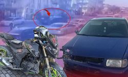 Antalya'da feci çarpışma: 3 kişinin yaralandığı kaza anı kamerada!