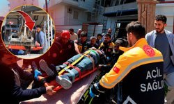 Antalya'da feci olay: İnşaat işçisi demir iskeleden düştü!