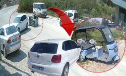 Antalya'da tehlikeli manevra: Elektrikli bisiklet sürücüsü yaralandı