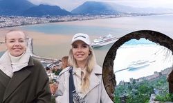 Alanya’da yılın ilk kruvaziyeri limana demirledi: 946 turist ilçeyi gezdi