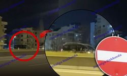 Antalya'da ters şeritte canını yok saydı