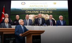 Antalya’da orman yangınlarına karşı yeni proje tanıtıldı