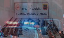 Isparta ruhsatsız silah operasyonu: 5 şüpheli gözaltında