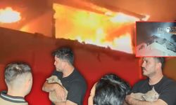 Antalya'da korkutan daire yangını!