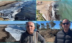 Antalya'da sahildeki siyah tabakanın nedeni ortaya çıktı!