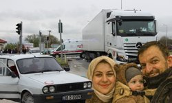 Araçtan fırlayan bebek hayatını kaybetti! Feci kaza anı kamerada