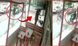 Antalya'da çaldığı bisikleti bırakıp motosiklet çaldı! İşte o anlar