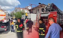 Burdur'da korkutan depo yangını!