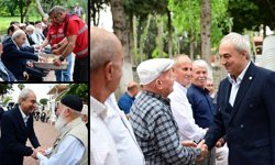 Başkan Kocagöz, hacı adaylarını ziyaret etti