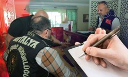 Antalya'da eş zamanlı denetim! İşletmelere cezai işlem uygulandı