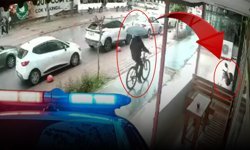 Antalya'da şok hırsızlık kamerada: Bisikletle gelip motosikleti böyle çaldı!