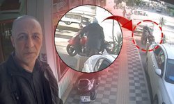 Antalya'da büfe önünde şok hırsızlık: Saniyeler içinde çalıp kaçtı!