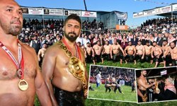 Er meydanı yeniden kuruldu: Kepez'in başpehlivanı Enes Doğan oldu